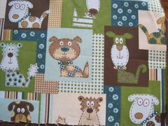 4 individual Cat and Dog Fabrics-NEW