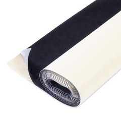 Self Adhesive Felt Fabric Soft Velvet Drawer Liner Wallpaper Jewelry Box Black