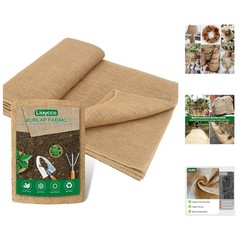 Natural 40″ x 5 Feet Burlap Fabric Roll – Perfect for Winter Tree Protection