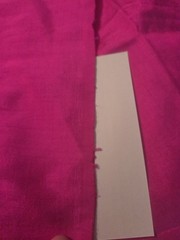 Thai Silk CO/ 100% SilkFabric 46″X40″wide Sewing/Craft/Hobby/Pink 1960’s Vintage