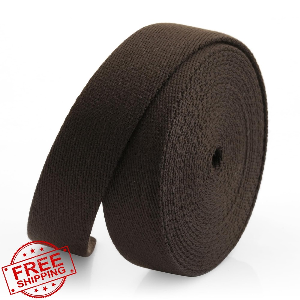 CRAFTMEMORE 1.5″ x 50yd Chocolate Webbing