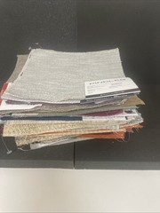 Fabric Samples Square Piece Pindler Lot of 70 PC Multi Color Design