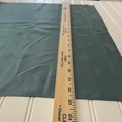 SILK pastel green, FABRIC 6 Yards x 22 Inches Wide or 216 Inches x 22 Wide