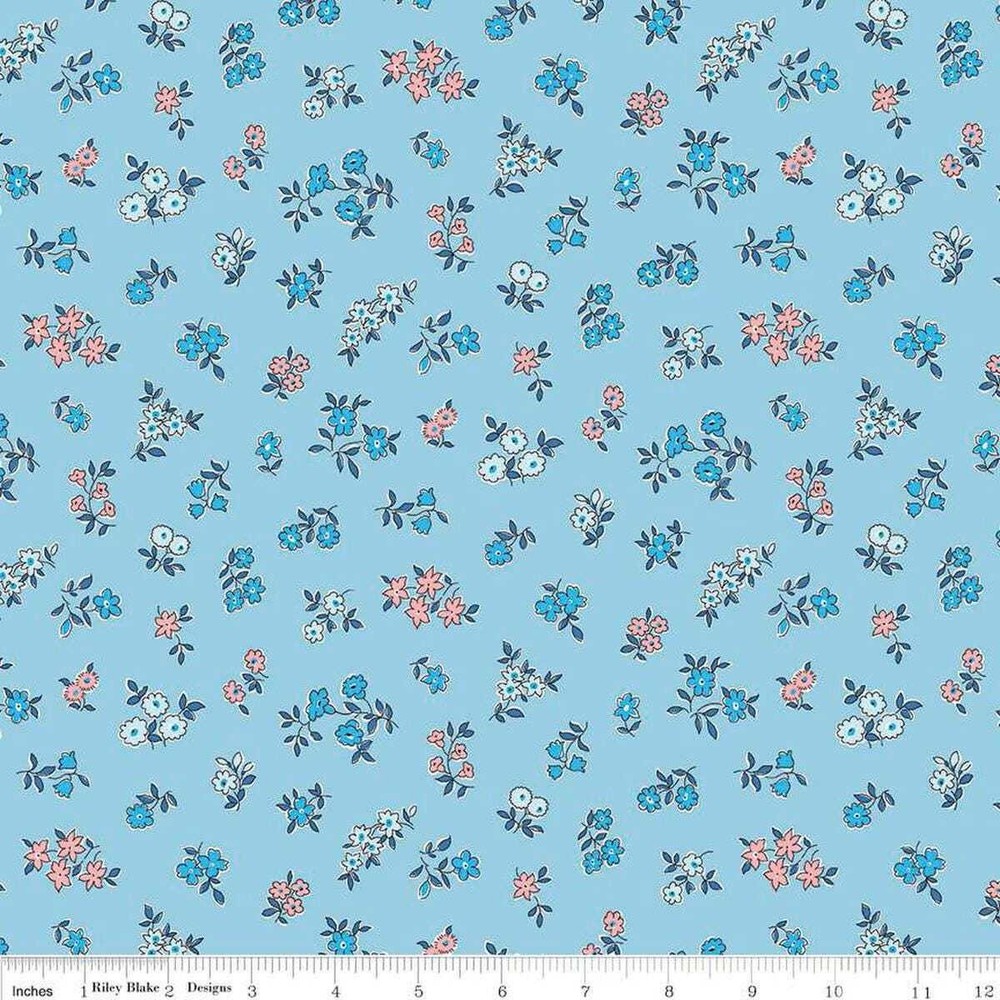 Liberty Heirloom Collection 3 Posy Sprig – Liberty of London for Riley Blake – F