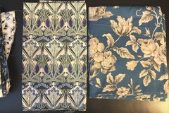 Liberty Of London Tana Lawn 13 oz Blue Lot Large Pieces 3+ Yards