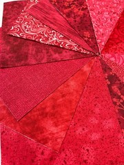 Shades of Red ~ 42 5″ Squares ~ Color Charm Pack