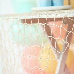 5×5 feet NATURAL DECORATIVE FISHNET Wall Table Party Wedding Events Decorations