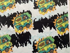 Fabric Scooby Doo Bus By Camelot Fabric 15” X 92” 102