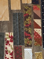 Quilting Fabric Strips Lot 204 pc – Variety of Colors, Sizes and Patterns- Moda