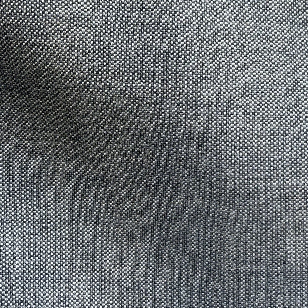 PERENNIALS PERFORMANCE CLASSIC LINEN WEAVE PERFORMANCE FABRIC CHARCOAL 6.5 YARDS