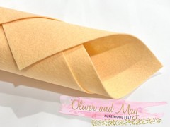 1mm Peach Flesh Merino Wool Felt Sheet 20 x 30cm – No. 9 Sydney Seller
