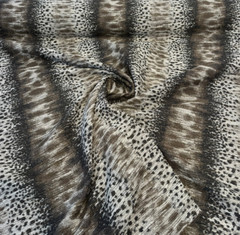 Swavelle Micado Brindle Animal Skin Chenille Upholstery Fabric By The yard