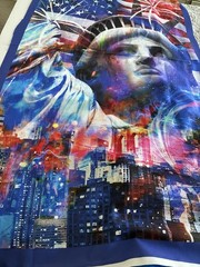 Robert Kaufman – Land Of The Free – 24″ Lady Liberty Panel – Multi Color- July 4