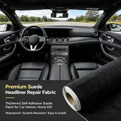 Self Adhesive Headliner Fabric with Foam Backing for Car Ceiling Fabric Repair
