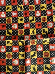 Halloween Multicolor Fabric Signature Classics Oakhurst Textiles Debbie Mumm
