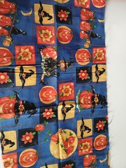 Halloween Multicolor Fabric Signature Classics Oakhurst Textiles Debbie Mumm