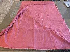 DUSTY ROSE Pinwale 100% Cotton Fabric Tiny Corduroy 4+ Yards x 60″ Shabby Chic