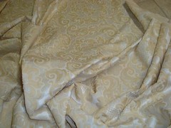 3 yds KRAVET Fabric Chenille Velvet Apathy Cornsilk Upholstery 55″ x 108″