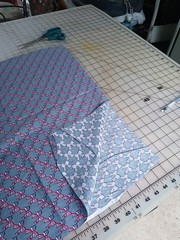 1 yard Patriotic American Flag Bows 4th of July Quilting Cotton Remnant 44″x45″