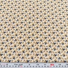 Cottage Charm Thimbleberries RJR Florals on Cream Cotton Fabric by the HALF YARD