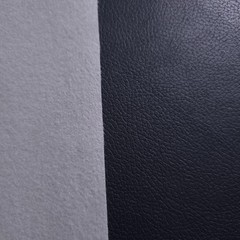 Deep Navy Matte Leatherette Fabric 54″ Subtle Pebble Grain By The Yard