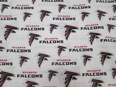 ATLANTA FALCONS NFL 100% COTTON 1 YARD PIECE BRAND NEW DESIGN 36″ x 58″