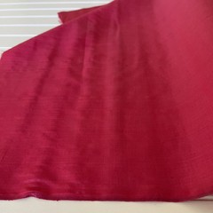 SILK Red-Pink , FABRIC 10 Yards x 21 Inches Wide or 360 Inches x 21 Wide