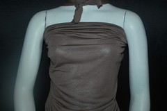 Micro Modal100% Knit Fabric Jersey Ecofriendly Super Soft & Silky Bark Brown