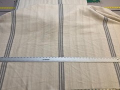 Grain Sack Fabric by the Yard, Ticking Fabric, French Country, Cottage Farmhouse