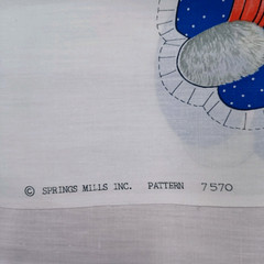 Mouse Family Cut & Sew Fabric Panel by Springs Mills Pillows Home Decor
