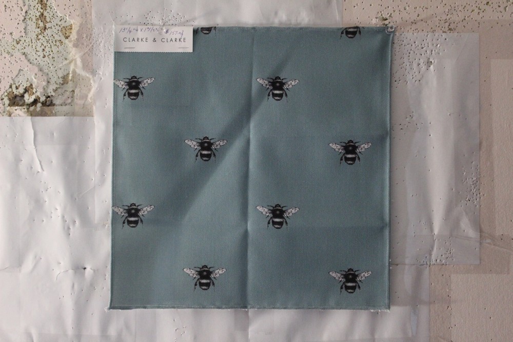 Clarke & Clarke Abeja (Bee) Various Colors and Sizes