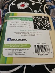 Creative Cuts Cotton Fabric Strips 2.5″ x 42″ 28 Pieces 2 packs & 2 Yrds Fabric