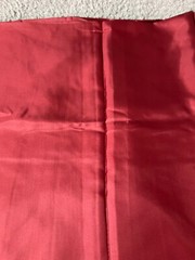 Fabric Lot 6 Yds 46 W Wine Burgundy Red Utility Lining Apparel Costume