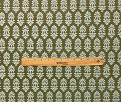 BALLARD DESIGN FRANCONIA CYPRESS InsideOut® PERFORMANCE LEAF FABRIC BY YARD 54″W
