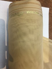 120 inch French Linder Voile Antique Gold Sheer Fabric by the yard by the roll