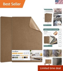 Versatile Self-Adhesive Velvet Fabric Patches for Couch Repair – 2 Pcs, 9.5×11″