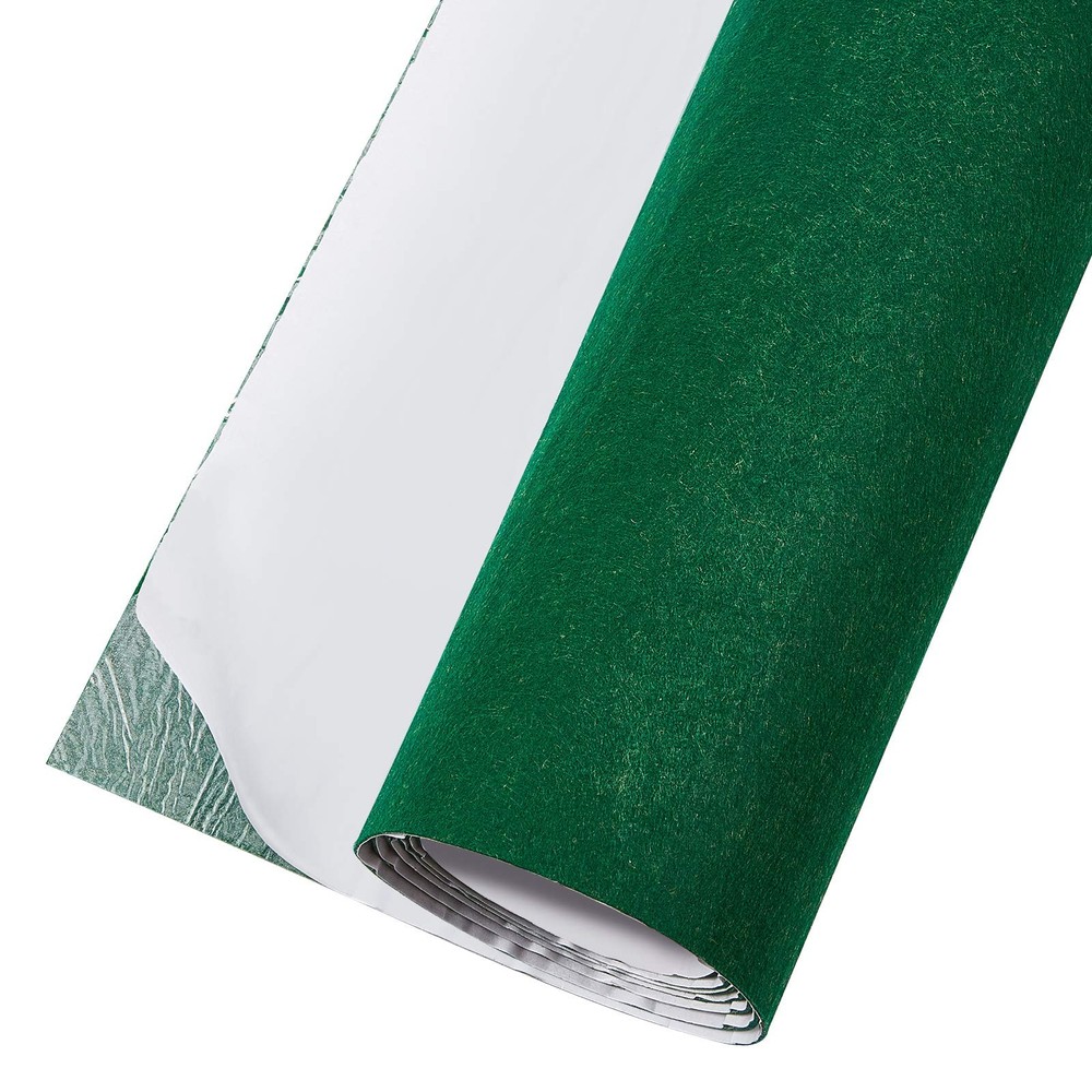 BENECREAT 15.7×78.7 Green Self-Adhesive Felt Fabric 15.7″W x 78.7″L,