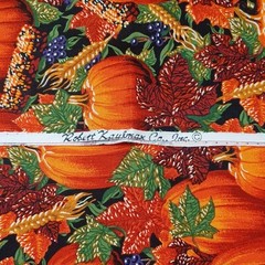 Thanksgiving Fall Autumn Themed Cotton Fabric Lot Cranston Robert Kaufman