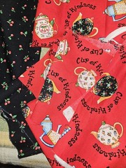 Mary Engelbreit Lot Of 15 Pieces Of Cotton Fabric Mix Prints Over 9 Yrds Total