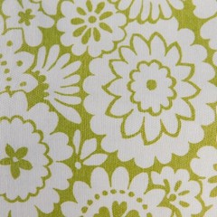 Green Decorator Fabric Mill Creek, Cotton Floral Geometric 2.33 Yards Decor NEW