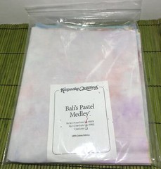 Bali’s Pastel Medley #5878 6 Fat Quarter Cuts Keepsake Quilting