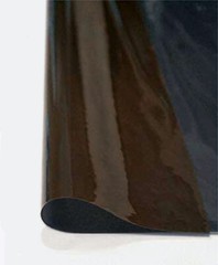 Smoke Tinted Vinyl 10-Gauge Black Transparent Plastic PVC Fabric by the Yard 54″