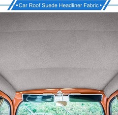 Soft Suede Headliner Fabric 20″ L x 60″ W for Elegant Automotive Upgrades