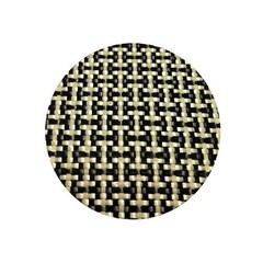 Yellow + Black Aramid Carbon Fiber 工 Weave Blended Fabric 230gsm 100cm*100cm
