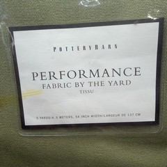 Pottery Barn Performance Upholstery Fabric By The Yard 5 Yards Green