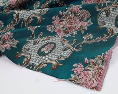 Classic Brocade Jacquard Upholstery Fabric Damask, for Sofa Chair Reupholster…