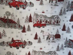 Blank Quilting Tana Mueller Christmas “WESTERN GREETINGS” Cotton Fabric SBTYX