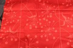 37″L x 54″W Agapantha by Free Spirit Westminster Spoke Ball Flowers Orange