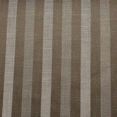 PERENNIALS INDOOR OUTDOOR UPHOLSTERY FABRIC TONAL STRIPE R-MOCHA BY THE YARD