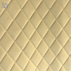 100x158cm Faux Leather Quilted PVC Fabric Car Interior Upholstery Mat
